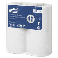 Tork туалетная бумага в стандартных рулонах, 2 слоя (120158) Tork туалетная бумага в стандартных рулонах, 2 слоя (120158)