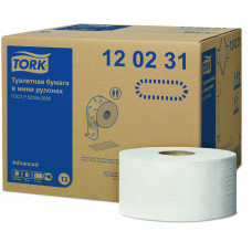 Tork туалетная бумага в мини-рулонах (120231) Tork туалетная бумага в мини-рулонах (120231)