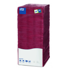 Tork салфетки 25 х 25 см бордо, 1 слой (478669) Tork салфетки 25 х 25 см бордо, 1 слой (478669)