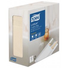 Tork Premium Linstyle® конверт для столовых приборов с кремовой салфеткой (477228) Tork Premium Linstyle® конверт для столовых приборов с кремовой салфеткой (477228)