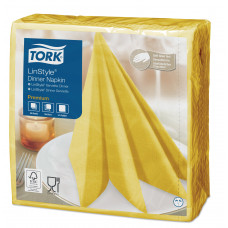 Tork LinStyle® Premium салфетки для декора стола, горчичный (478859) Tork LinStyle® Premium салфетки для декора стола, горчичный (478859)