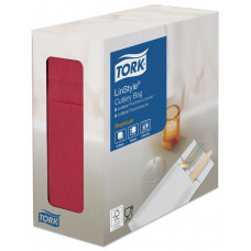 Tork Premium Linstyle® конверт для столовых приборов с салфеткой бургунди (477231) Tork Premium Linstyle® конверт для столовых приборов с салфеткой бургунди (477231)
