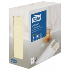 Tork Premium Linstyle® конверт для столовых приборов со светло-кремовой салфеткой (477229) Tork Premium Linstyle® конверт для столовых приборов со светло-кремовой салфеткой (477229)
