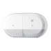 Tork SmartOne® двойной диспенсер для туалетной бумаги в мини-рулонах белый (682000) Tork SmartOne® двойной диспенсер для туалетной бумаги в мини-рулонах белый (682000)