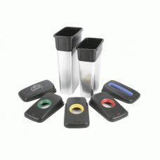 Контейнер ГЕО 55 л с наклейками для сортировки Vileda (137728) Контейнер ГЕО 55 л с наклейками для сортировки Vileda (137728)
